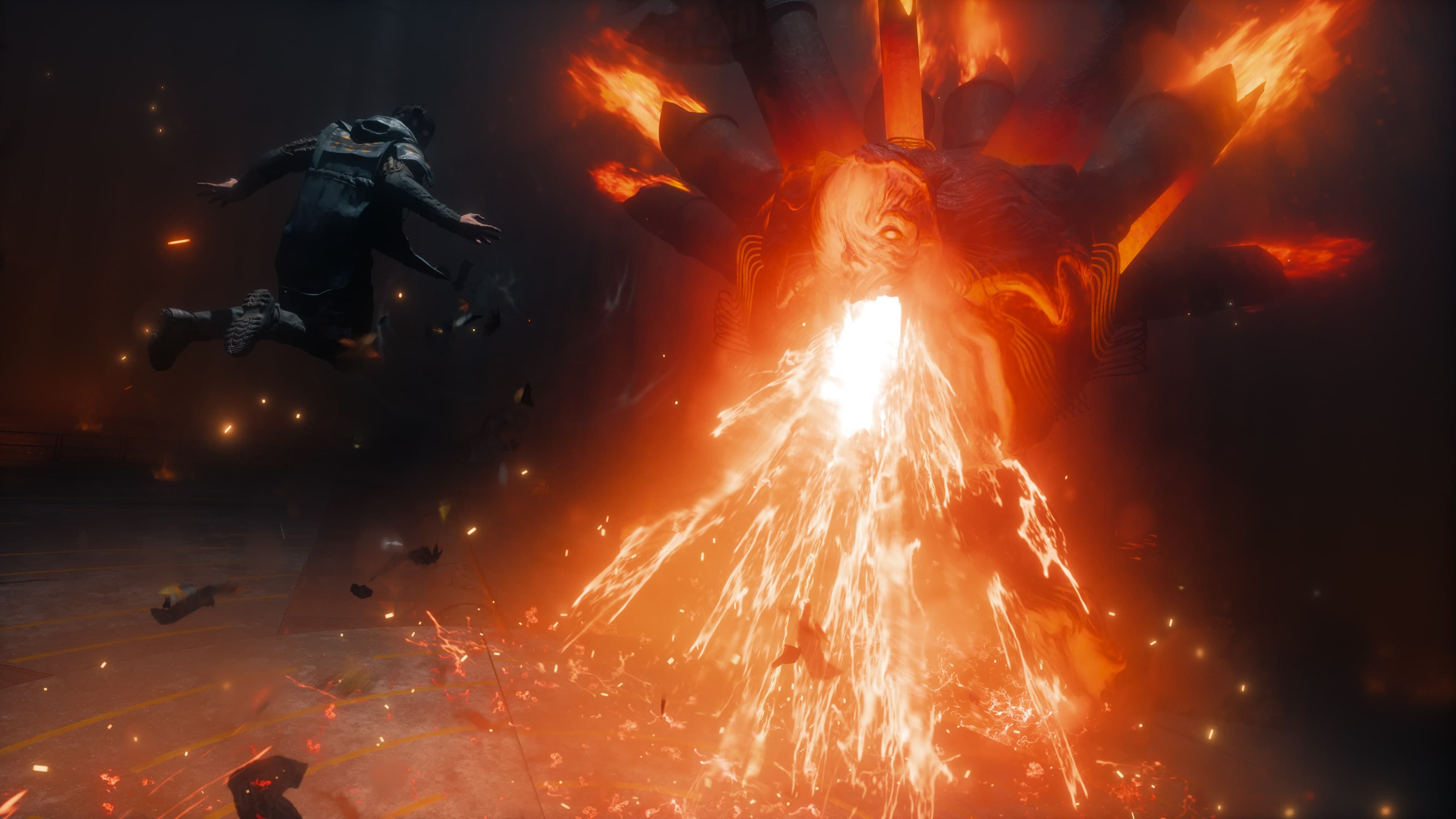 The Central Resonant encounter with fire and ground hazards