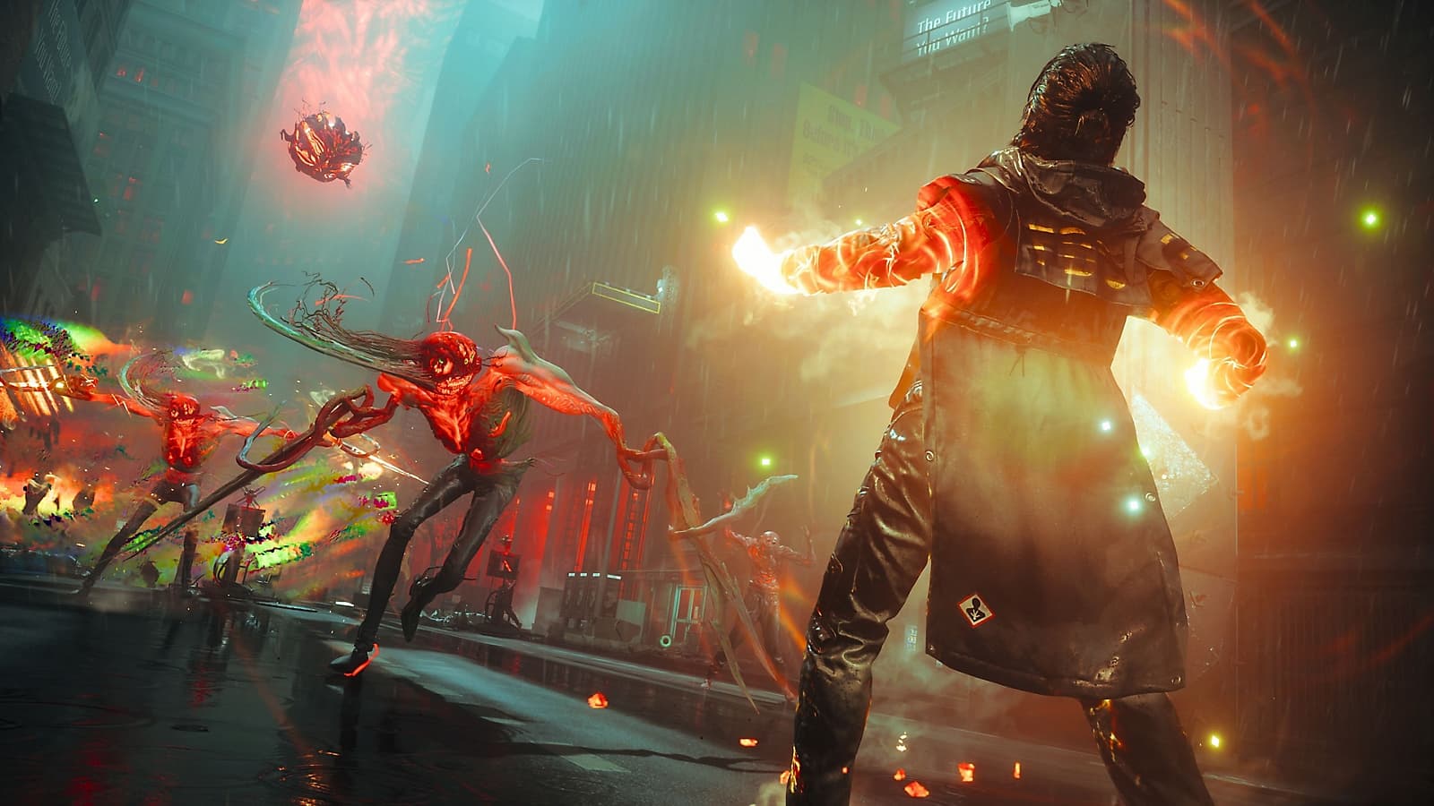 Distorted Manhattan Zone in CONTROL Resonant gameplay artwork