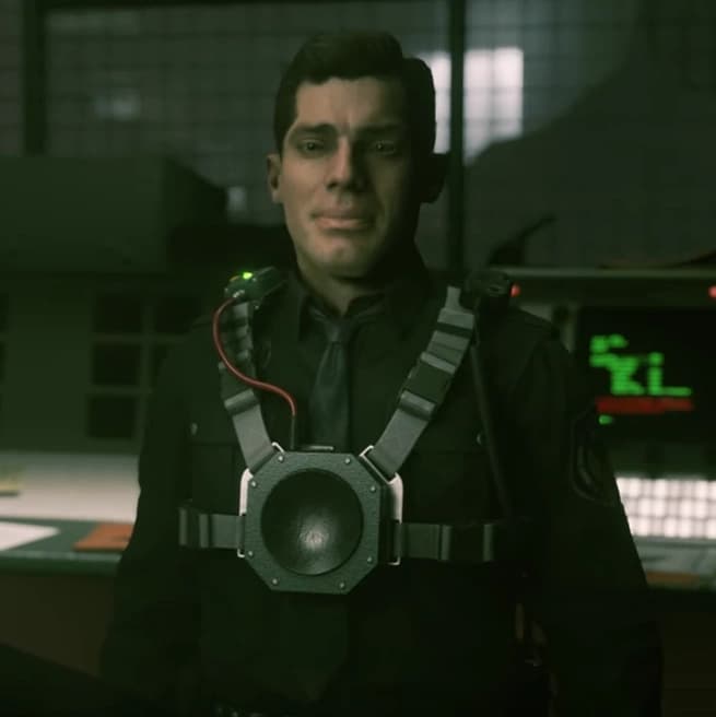 Simon Arish in imagery from CONTROL (2019)