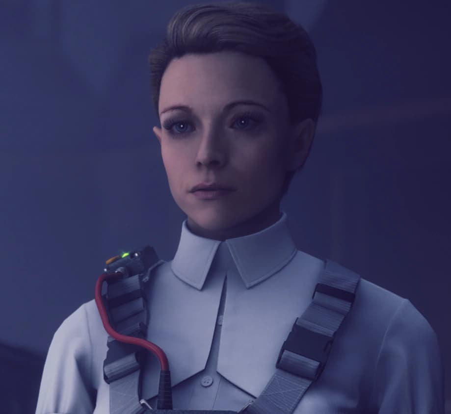 Emily Pope in imagery from CONTROL (2019)